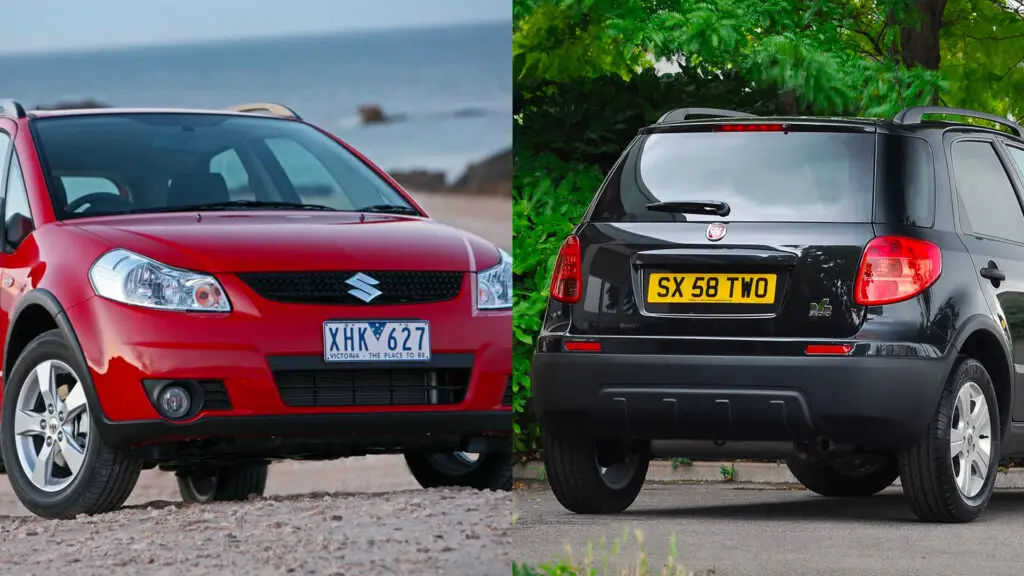 Suzuki SX4 y Fiat Sedici