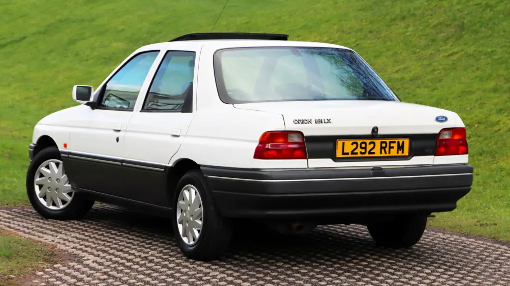 ford orion mk3 rear